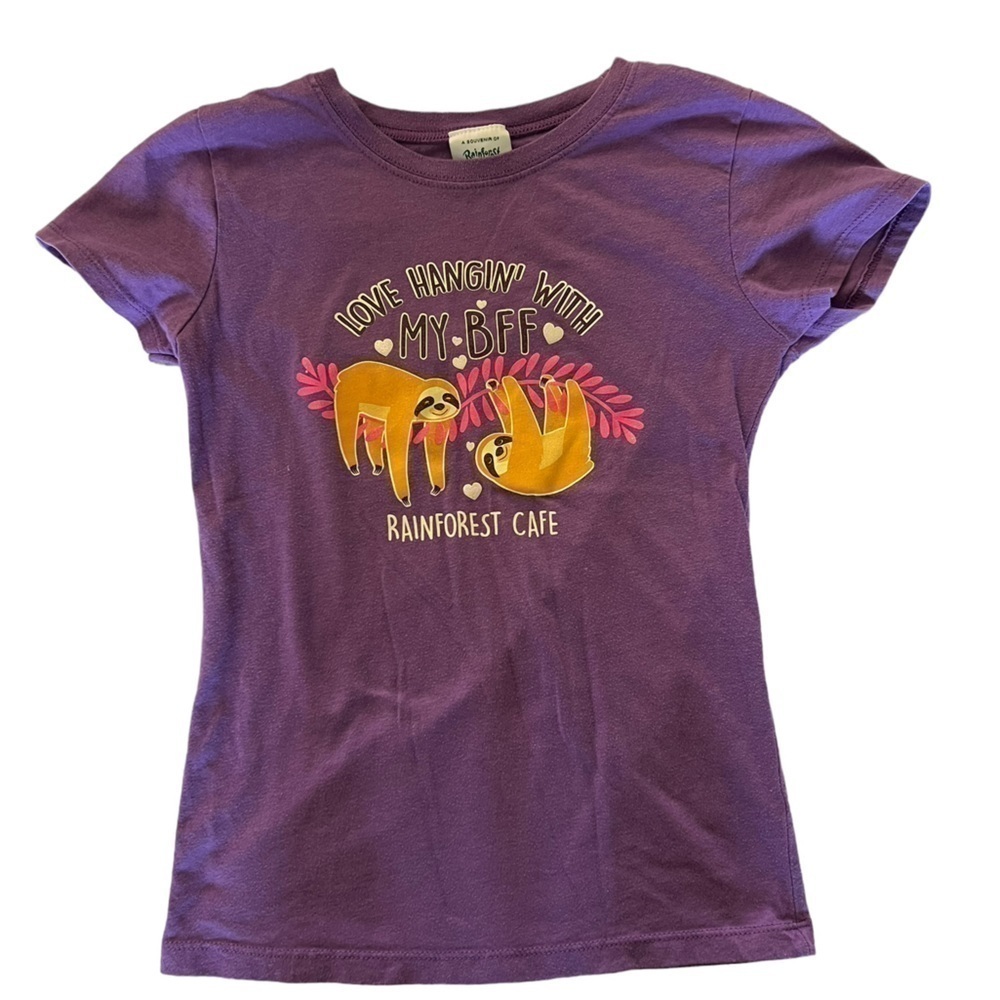Rainforest Tshirt for Girls in Large